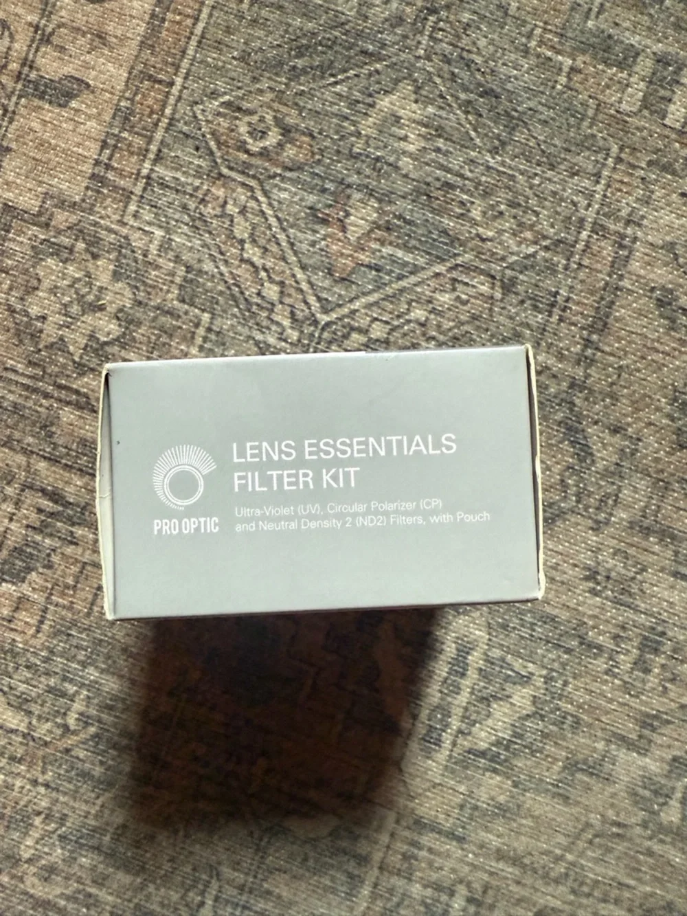 Camera Lens Filter Kit Box‎ - White